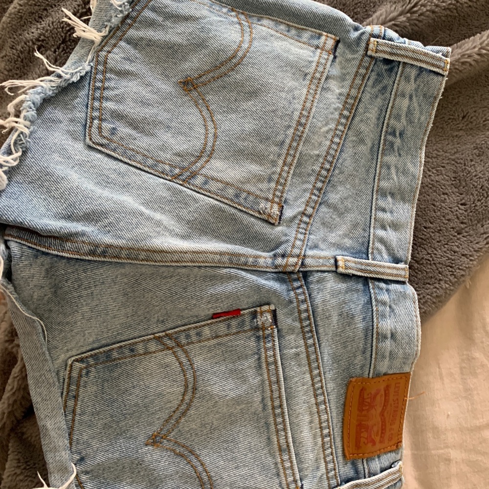 Levi’s Distressed Shorts